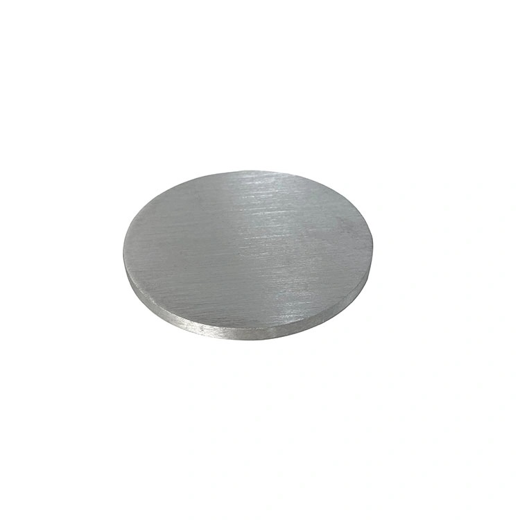 Aluminum Sputtering Target 99.999% (5N) – 50.8 mm Diameter Thickness 3mm 3.175mm 4mm 5mm 6mm 6.35 mm & Magnetic Spacer Option Custom Sizes Available - Tinsan Materials